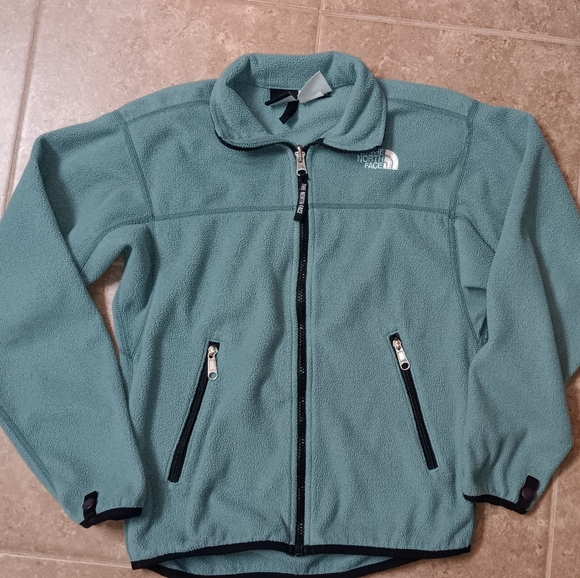 Vintage The North Face Polartec Full Zip Fleece Jacket XS Petite - Picture 1 of 5